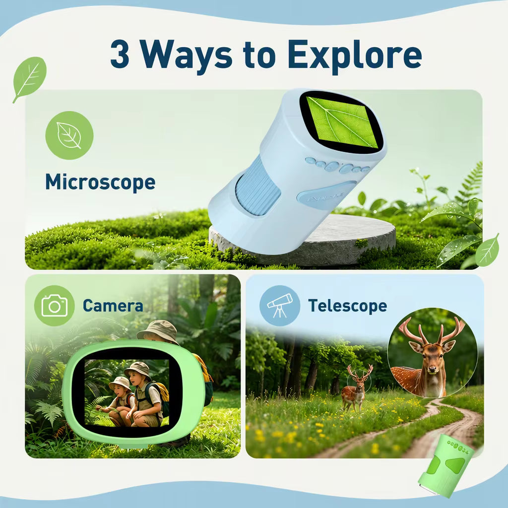 Kids Hand held Chargemax® Microscope