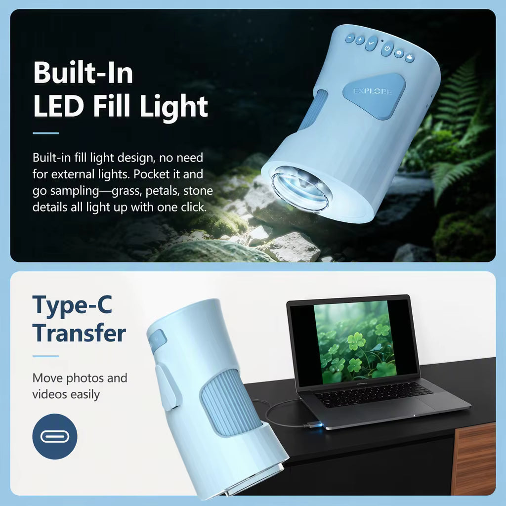 Kids Hand held Chargemax® Microscope