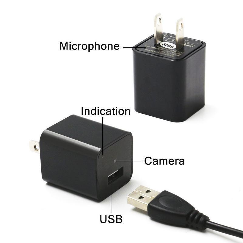 WIFI- 1080P Mini Charger USB Camera