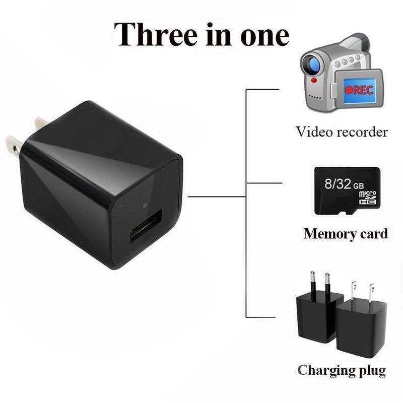 New 1080P Mini Charger USB Camera